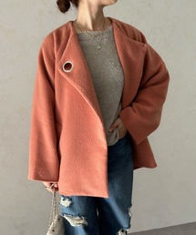 DouDou（ドゥドゥ）の「ノーカラージャケット（ノーカラージャケット）」