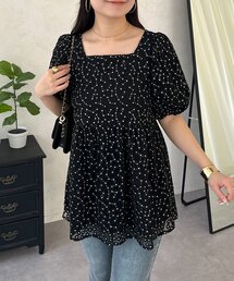 prose verse | フラワーチュールレースペプラムブラウス(シャツ/ブラウス)