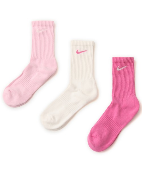 NIKE(ナイキ)の「NIKE U NK EVERYDAY CUSHION CREW SOCKS 3PR / ナイキ 3P エブリデイ クッション クルー ソックス【SP】(ソックス/靴下・レディース・マルチ・23-25)」の5枚目の写真