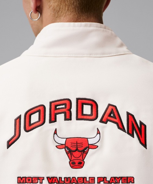 JORDAN BRAND(ジョーダンブランド)の「JORDAN BRAND M J FLT GFX WORKWEAR JKT / ジョーダン ブランド ジョーダン FLT GFX ワークウェア ジャケット / NIKE【SP】(その他アウター・メンズ・ホワイト・M/L/XL/XXL)」の5枚目の写真