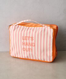 BIRTHDAY BAR | トラベルストライプ圧縮ケースM(ポーチ)