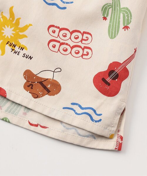 BREEZE（ブリーズ）の「【リンク】シェフシャツ(セットアップ可)（シャツ/ブラウス・キッズ・レインボー/オレンジ/チェック/キナリ・80/90/100/110/120/130/140）」の21枚目の写真