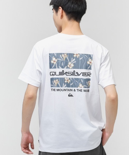 Quiksilver(クイックシルバー)の「【別注】クイックシルバー QUIKSILVER GC AP PATTERN BOX ST 限定コラボ(Tシャツ/カットソー・メンズ・ホワイト/カーキ/ブラック・S/M/L/LL)」の2枚目の写真