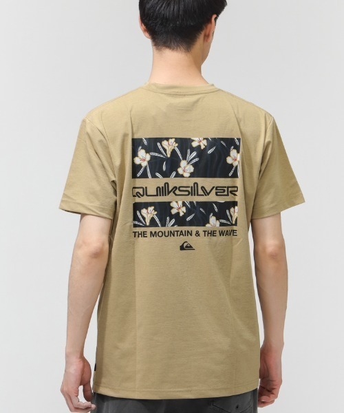 Quiksilver(クイックシルバー)の「【別注】クイックシルバー QUIKSILVER GC AP PATTERN BOX ST 限定コラボ(Tシャツ/カットソー・メンズ・ホワイト/カーキ/ブラック・S/M/L/LL)」の1枚目の写真