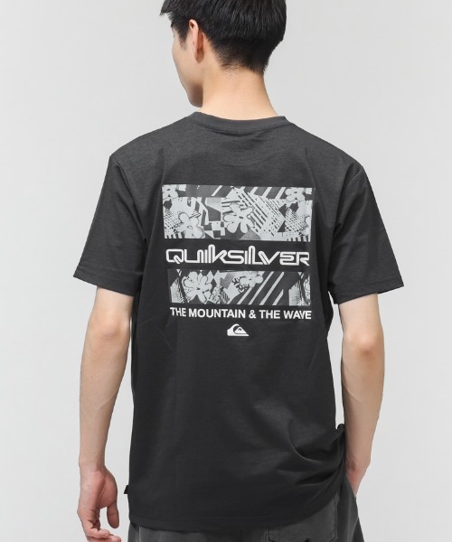 Quiksilver(クイックシルバー)の「【別注】クイックシルバー QUIKSILVER GC AP PATTERN BOX ST 限定コラボ(Tシャツ/カットソー・メンズ・ホワイト/カーキ/ブラック・S/M/L/LL)」の3枚目の写真