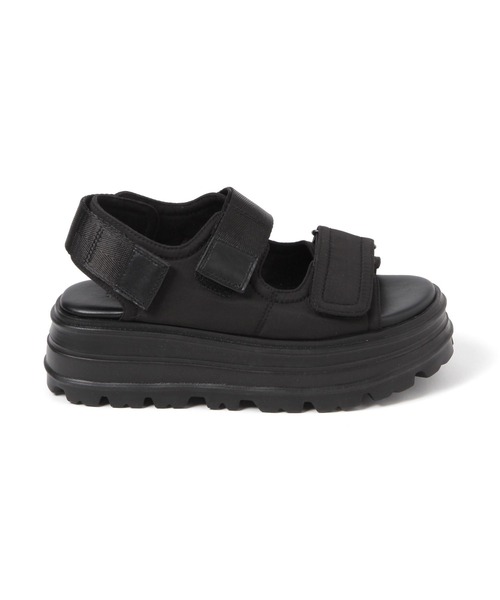 niko and...（ニコアンド）の「厚底コンビサンダル（サンダル・レディース・アイボリー/ブラック/レッド・SMALL/LARGE/MEDIUM）」の10枚目の写真