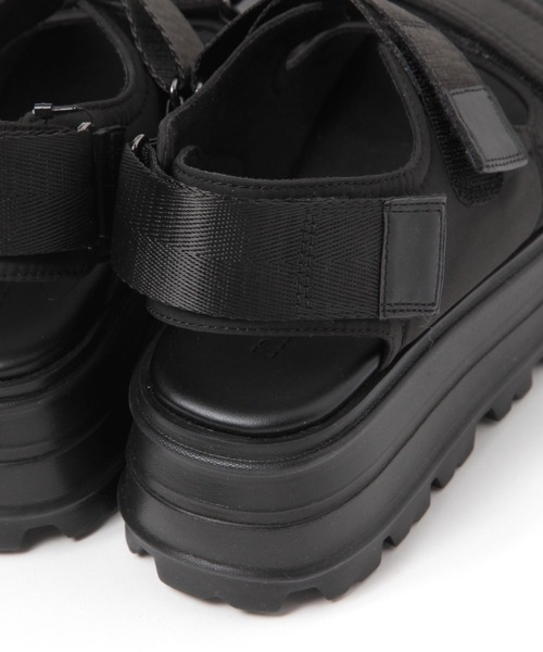 niko and...（ニコアンド）の「厚底コンビサンダル（サンダル・レディース・アイボリー/ブラック/レッド・SMALL/LARGE/MEDIUM）」の15枚目の写真