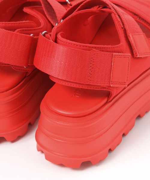 niko and...（ニコアンド）の「厚底コンビサンダル（サンダル・レディース・アイボリー/ブラック/レッド・SMALL/LARGE/MEDIUM）」の18枚目の写真