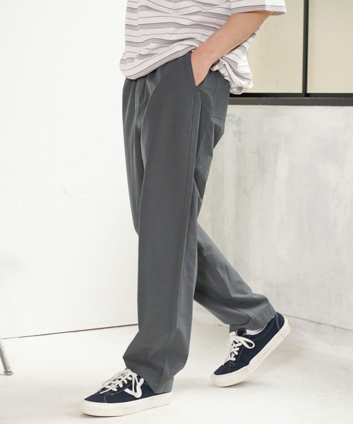 BAYFLOW(ベイフロー)の「テックリネンパンツ【吸水速乾・イージーケア・UVカット・接触冷感】(その他パンツ・メンズ・ブラック/ベージュ/チャコール・MEDIUM/LARGE)」の22枚目の写真