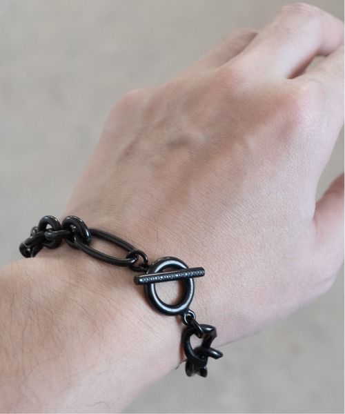 SENTI MIXED CHAIN MANTEL BRACELET ミックスチェーンマンテル