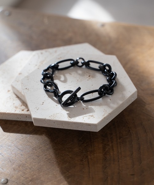 SENTI MIXED CHAIN MANTEL BRACELET ミックスチェーンマンテル