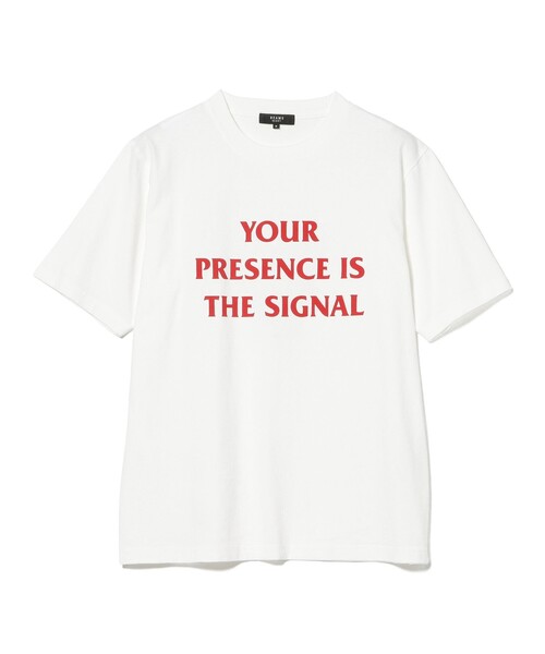 BEAMS HEART(ビームスハート)の「【6/18値下げ】メッセージ プリント Tシャツ(ユニセックス)(Tシャツ/カットソー・メンズ・ホワイト系その他2/ホワイト・LARGE/SMALL/MEDIUM)」の6枚目の写真
