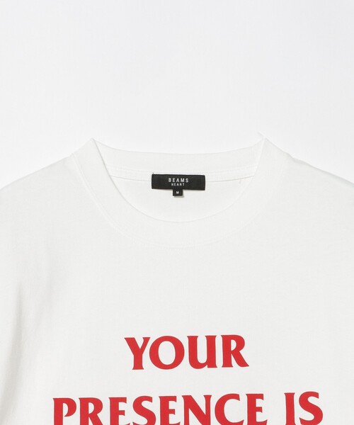 BEAMS HEART(ビームスハート)の「【6/18値下げ】メッセージ プリント Tシャツ(ユニセックス)(Tシャツ/カットソー・メンズ・ホワイト系その他2/ホワイト・LARGE/SMALL/MEDIUM)」の7枚目の写真
