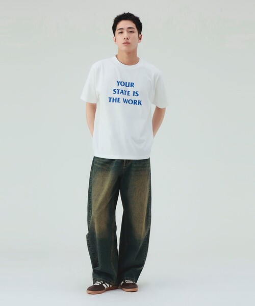 BEAMS HEART(ビームスハート)の「【6/18値下げ】メッセージ プリント Tシャツ(ユニセックス)(Tシャツ/カットソー・メンズ・ホワイト系その他2/ホワイト・LARGE/SMALL/MEDIUM)」の11枚目の写真