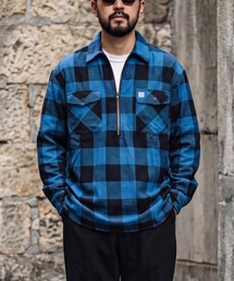 BIG BILL（ビッグビル）の「【T18】【BIG BILL/ビッグ ビル】PREMIUM FLANNEL WORK SHIRT WITH ZIPPER（シャツ/ブラウス）」