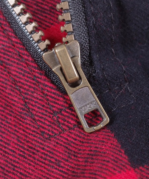 BIG BILL(ビッグビル)の「【T18】【BIG BILL/ビッグ ビル】PREMIUM FLANNEL WORK SHIRT WITH ZIPPER(シャツ/ブラウス・メンズ・ブルー/レッド/ホワイト・LARGE/SMALL)」の12枚目の写真