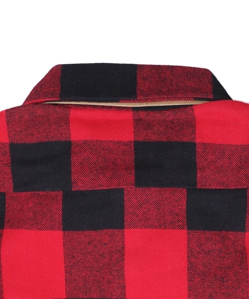 BIG BILL(ビッグビル)の「【T18】【BIG BILL/ビッグ ビル】PREMIUM FLANNEL WORK SHIRT WITH ZIPPER(シャツ/ブラウス・メンズ・ブルー/レッド/ホワイト・LARGE/SMALL)」の15枚目の写真