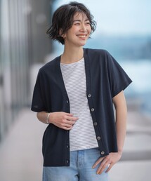 COOL VIS/CO Vネック カーディガン