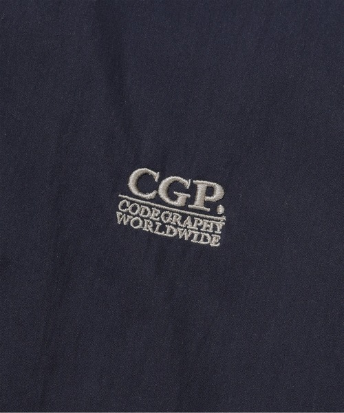 codegraphy（コードグラフィー）の「Contrast Hooded Jumper CBFSUJP001（ブルゾン・メンズ・カーキ/ダークネイビー・LARGE/MEDIUM）」の8枚目の写真