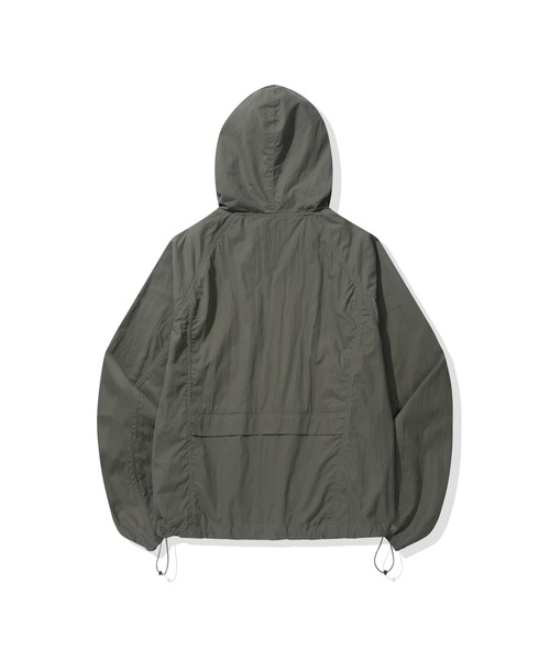 codegraphy（コードグラフィー）の「Contrast Hooded Jumper CBFSUJP001（ブルゾン・メンズ・カーキ/ダークネイビー・LARGE/MEDIUM）」の15枚目の写真