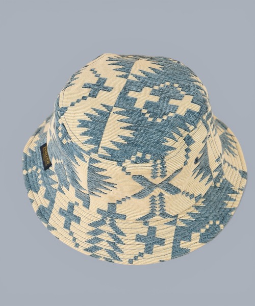 PENDLETON（ペンドルトン）の「【 PENDLETON / ペンドルトン 】GOBLINS HAT / ゴブランハット（ハット・レディース・ブラック/ブルー・FREE）」の7枚目の写真