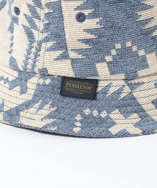 PENDLETON(ペンドルトン)の「【 PENDLETON / ペンドルトン 】GOBLINS HAT / ゴブランハット(ハット・レディース・ブラック/ブルー・FREE)」の10枚目の写真