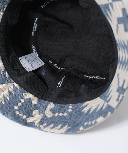 PENDLETON(ペンドルトン)の「【 PENDLETON / ペンドルトン 】GOBLINS HAT / ゴブランハット(ハット・レディース・ブラック/ブルー・FREE)」の11枚目の写真