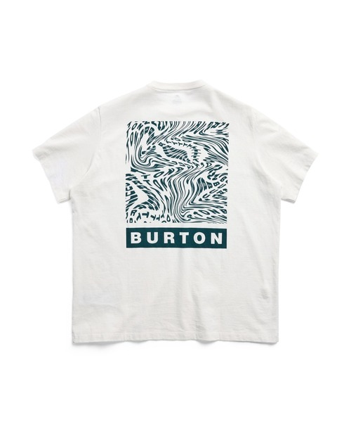 BURTON（バートン）の「デジャビュー ショートスリーブ Tシャツ（Tシャツ/カットソー・メンズ・ホワイト・S/L/M）」の2枚目の写真