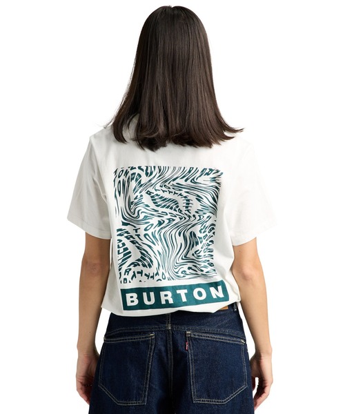 BURTON（バートン）の「デジャビュー ショートスリーブ Tシャツ（Tシャツ/カットソー・メンズ・ホワイト・S/L/M）」の8枚目の写真