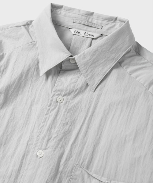 NONBLANK(ノンブランク)の「ネイチャーリングクルハーフスリーブシャツ _COOL BEIGE(シャツ/ブラウス・メンズ・その他・MEDIUM/LARGE/X-LARGE)」の20枚目の写真
