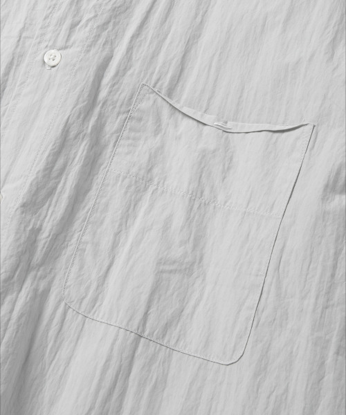 NONBLANK(ノンブランク)の「ネイチャーリングクルハーフスリーブシャツ _COOL BEIGE(シャツ/ブラウス・メンズ・その他・MEDIUM/LARGE/X-LARGE)」の21枚目の写真