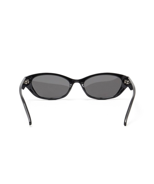 X-girl(エックスガール)の「MILLS LOGO FOX FLAME SUNGLASSES(サングラス・レディース・ブラック/ブラウン・ONE SIZE)」の5枚目の写真