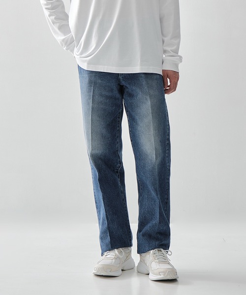 TANAKA 別注 STRAGHT JEAN TROUSER：デニムパンツ TANAKA/タナカ】別注THE JEAN TROUSERS（デニムパンツ）｜TANAKA