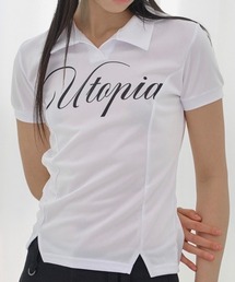 【FANCY CLUB】UTOPIA COLLAR TEE / 【ファンシークラブ】ユートピア襟付き半袖Tシャツ