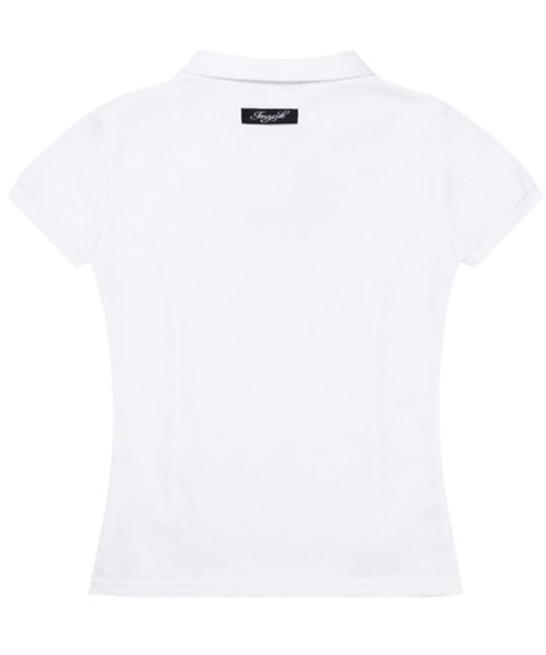 FANCY CLUB（ファンシークラブ）の「【FANCY CLUB】UTOPIA COLLAR TEE / 【ファンシークラブ】ユートピア襟付き半袖Tシャツ（Tシャツ/カットソー・レディース・ブラック/ホワイト・ONE SIZE）」の11枚目の写真