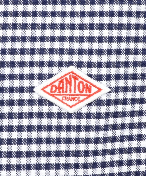 DANTON(ダントン)の「【DANTON/ダントン】ROUND COLLAR P.O SHIRT SS 26SS(DT-B0284 OXP)(シャツ/ブラウス・メンズ・ブルー系その他6・38/40/42/44)」の2枚目の写真