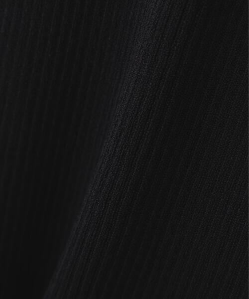 PROPORTION BODY DRESSING(プロポーションボディドレッシング)の「シアーケープ風リブニット / 1216170410(ニット/セーター・レディース・ホワイト系その他/ブラック・FREE)」の22枚目の写真