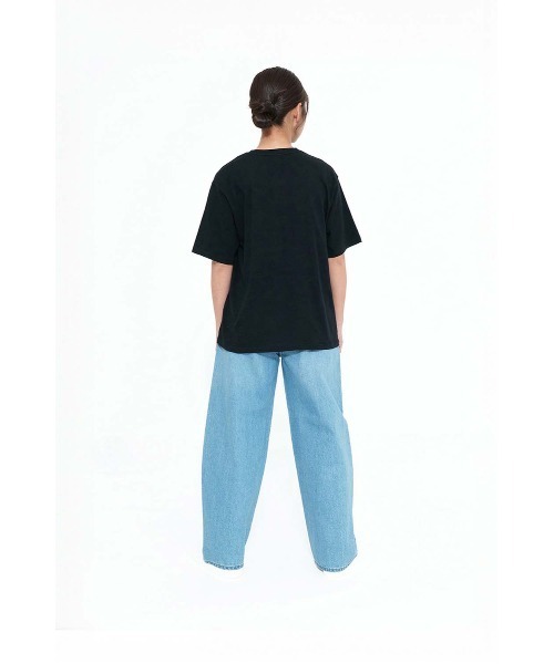 HEART MARKET(ハートマーケット)の「さらさら半袖CottonT(Tシャツ/カットソー・レディース・ブラック系/チャコール/ホワイト/ブラック/ナチュラル・MEDIUM/LARGE/LL)」の15枚目の写真