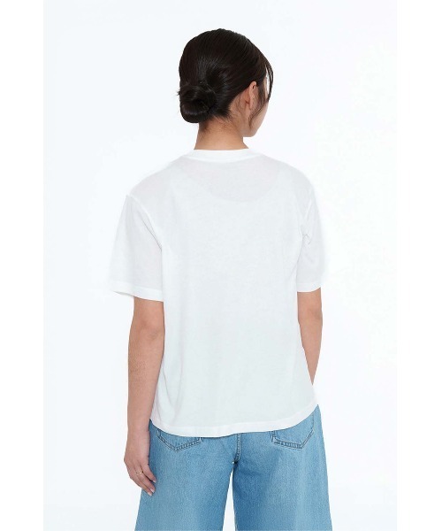 HEART MARKET(ハートマーケット)の「さらさら半袖CottonT(Tシャツ/カットソー・レディース・ブラック系/チャコール/ホワイト/ブラック/ナチュラル・MEDIUM/LARGE/LL)」の12枚目の写真