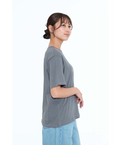 HEART MARKET(ハートマーケット)の「さらさら半袖CottonT(Tシャツ/カットソー・レディース・ブラック系/チャコール/ホワイト/ブラック/ナチュラル・MEDIUM/LARGE/LL)」の22枚目の写真