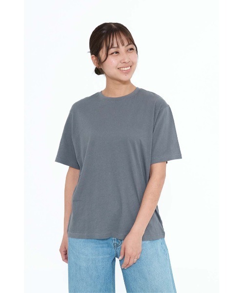 HEART MARKET(ハートマーケット)の「さらさら半袖CottonT(Tシャツ/カットソー・レディース・ブラック系/チャコール/ホワイト/ブラック/ナチュラル・MEDIUM/LARGE/LL)」の21枚目の写真