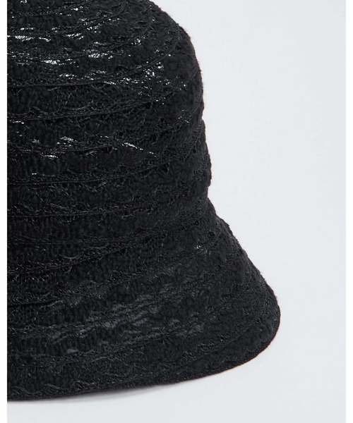 La Maison de Lyllis（メゾンドリリス）の「CLOCHE SCARF 2261029 LaMaisondeLyllis（Tシャツ/カットソー・レディース・ブラック/ホワイト・FREE）」の6枚目の写真