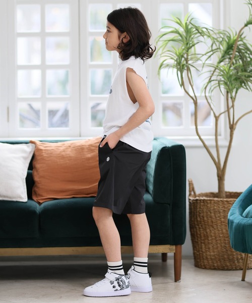 ELEMENT(エレメント)の「ELEMENT/エレメント タンクトップ キッズ BG025356(タンクトップ・キッズ・ホワイト/ブラック・130cm/140cm/150cm/160cm)」の8枚目の写真