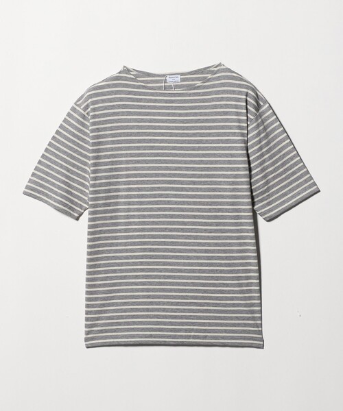Armor lux(アルモーリュックス)の「【別注】<Armor-Lux> セミボートネック ボーダー Tシャツ(Tシャツ/カットソー・メンズ・イエロー/ブラウン系/グレー系/ケリーグリーン/コバルトブルー/ブラック・XL/M/L/S)」の21枚目の写真