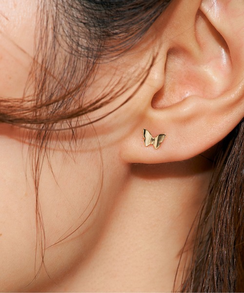 Jewel closet by L&Co.（ジュエルクローゼットバイエルアンドコー）の「K10 モチーフ ピアス（ピアス（両耳用）・レディース・ゴールド系3/ゴールド系1/ゴールド系2・FREE）」の20枚目の写真