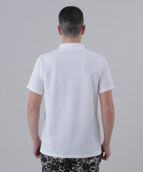 St ANDREWS(セントアンドリュース)の「【St ANDREWS】吸水速乾ポコポコジャージUV半袖ハイネック (MENS)(Tシャツ/カットソー・メンズ・ブラック/グリーン/ホワイト・M/L/LL)」の13枚目の写真