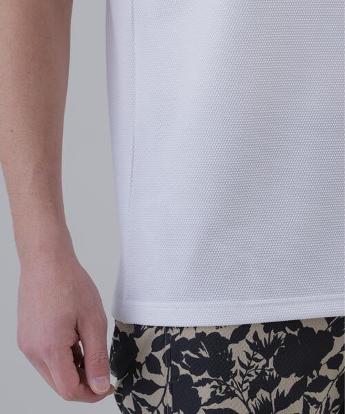 St ANDREWS(セントアンドリュース)の「【St ANDREWS】吸水速乾ポコポコジャージUV半袖ハイネック (MENS)(Tシャツ/カットソー・メンズ・ブラック/グリーン/ホワイト・M/L/LL)」の16枚目の写真