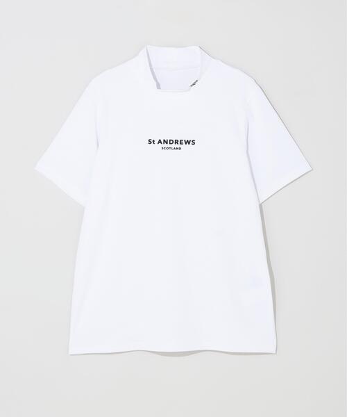 St ANDREWS(セントアンドリュース)の「【St ANDREWS】吸水速乾ポコポコジャージUV半袖ハイネック (MENS)(Tシャツ/カットソー・メンズ・ブラック/グリーン/ホワイト・M/L/LL)」の17枚目の写真