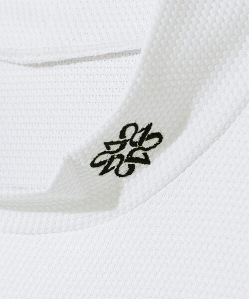 St ANDREWS(セントアンドリュース)の「【St ANDREWS】吸水速乾ポコポコジャージUV半袖ハイネック (MENS)(Tシャツ/カットソー・メンズ・ブラック/グリーン/ホワイト・M/L/LL)」の18枚目の写真
