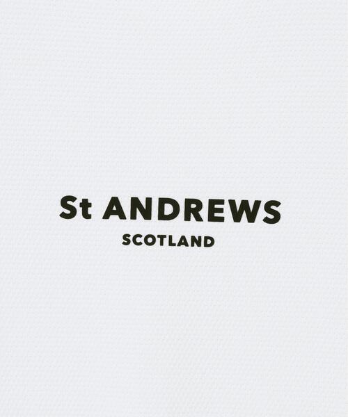 St ANDREWS(セントアンドリュース)の「【St ANDREWS】吸水速乾ポコポコジャージUV半袖ハイネック (MENS)(Tシャツ/カットソー・メンズ・ブラック/グリーン/ホワイト・M/L/LL)」の19枚目の写真